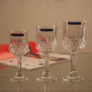 Glass Goblet Diamond Wine Glass Foreign Wine Glass Wine Glass
