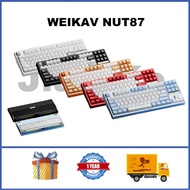 WEIKAV NUT87 Wireless Keyboard 85% 8K RGB Aluminum Alloy Wireless Keyboard