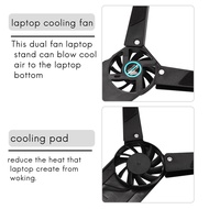 Laptop Cooling Pad,Dual Fan for Laptop Cooling,USB Folding Laptop Cooler Pad,Notebook Fan for Studen