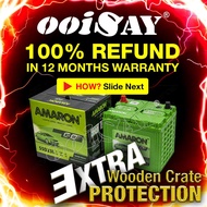 AMARON GO 55D23L (MF) - 60AH - Car Battery - Camry, Innova, Sylphy, X-Trail, Teana, Inspira, Exora, 
