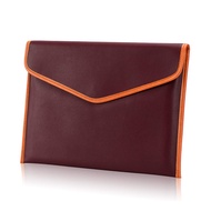 Vintage Pu Leather Clutch A4 Envelope File Bag