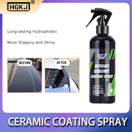 เคลือบรถเซรามิกด่วนโปแลนด์ขี้ผึ้ง Hydrophobic ของเหลวแก้วป้องกันการรั่วซึมสีสเปรย์นาโนปิดผนึกรายละเอียดอัตโนมัติ HGKJ S6