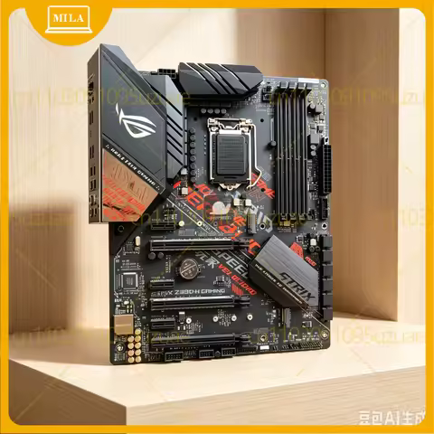 ATX Motherboard LGA1151 Z390 DDR4 M.2 New For ASUS ROG STRIX Z390-H GAMING, Support 8th 9th Gen Inte