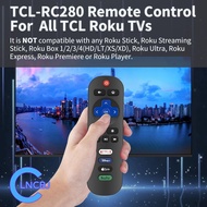 RC280 Remote Control for TCL TV Remote Replacement, No Programming Needed, Easy Install. Replacement