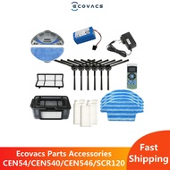 Ecovacs CEN540/CEN546/SCR120 Accessories of Side Brush Mop Fliter Water Tank Wheel Charger