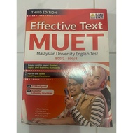 Secondhand Effective Text MUET Ilmu Bakti