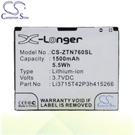 CS Battery For ZTE Valet / VIP Droid / Vip Droid 2 II / Z665 Phone Battery ZTN760SL