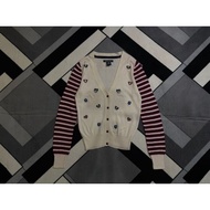 Cardigan T33nie W33nie Stripe Maroon (2nd)