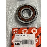 (Made In Germany) FAG 6205 6304 6305 63/22 High Speed racing Fiber Bearing TB P6 C3 Y15ZR LC135 Y125