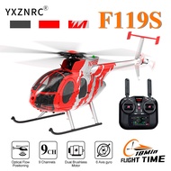 YUXIANG F119S MD500 9CH GPS RC Helicopter, 1/16 Optical Flow LiDAR TOF Altitude Hold, Dual Brushless
