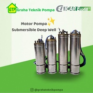 Icar Ecofill Motor Pompa Air Submersible Deep Well 2Hp/1.5Kw