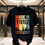 T-shirt Edition 1992 Vintage 38 Years