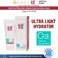 TDF Ultra Light Hydrator Moisturizer 50g, for oily and acne-prone skin