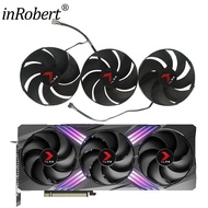 R​TX4070Ti RTX4080 RTX4090 Video Card Fan For PNY GeForce RTX 4070 Ti 4080 4090 XLR8 Graphics Card C