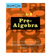 Pre-Algebra Workbook: Workbook 1 and 2 Kumon