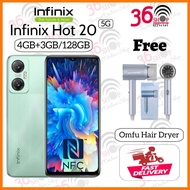 Infinix Hot 20 Nfc [5G] 4Gb+128Gb [Expansi Ram 3Gb] [ 7Gb+128Gb]