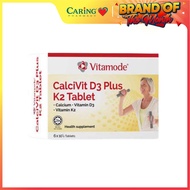 VITAMODE CALCIUM VITAMIN D3 PLUS VITAMIN K2 TABLET 10S × 6