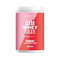 Myprotein Clear Whey Isolate Protein Powder, 1.1 Lb (20 Servings) Strawberry, 20g Protein per Servin