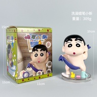 洗澡小新蜡笔小新模型 皮卡GK系列野原新之助可爱Q版公仔汽车摆Bath small new crayon small new model pickup GKzxvxx333my20251224