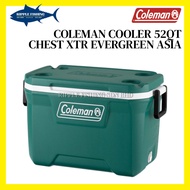 COLEMAN COOLER 52QT CHEST XTR EVERGREEN ASIA