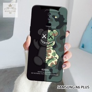 HP Samsung A6 Plus Case - Rajacase - Samsung A6 Plus casing - Branded case Motif - Cellphone protect