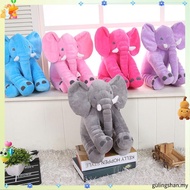 KIDOO 30 40 60cm Elephant Plushie Doll Cute Animal Stuffed Toys Anak Patung Gajah Giant Elephant Pil