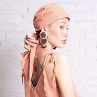 PUMPKIN SPICE SCARF HAT