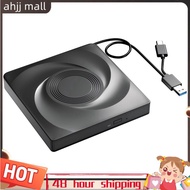 External CD/DVD Drive Burner CD ROM DVD Player Portable CD Reader for Laptop PC 11/10/7 Linux OS