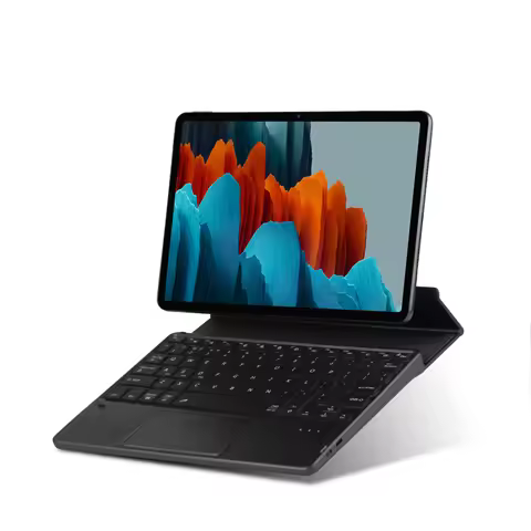 Bluetooth Keyboard TouchPad Backlight For Samsung Galaxy TAB S7 Plus FE 12.4" SM-T735 SM-T970 S6 Lit