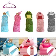 [deevoka] Boys Girls Cartoon Couch Chairs Cover 3 Layer Durable Stretchable Couch Cover