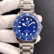 Bay Tudor Blue Steel Watch Bracelet Automatic Movement Sapphire Mirror Size 41mm 904L