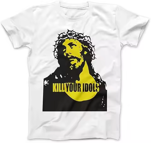 Kill Your Idols T-Shirt As Worn By Axl Rose, Music Band Rock Punk Unisex Shirt