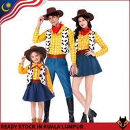 Cowboy & Cowgirl Character Costume Collection | Sheriff Woody & Jessie Inspired Outfit for Couples &