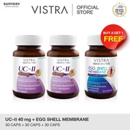 ( Free Egg Shell)   VISTRA COLLAGEN UC-II 40 MG ( 30TABS x 2 BOTS ) (COLLAGEN TYPE 2 ) วิสทร้า คอลลา