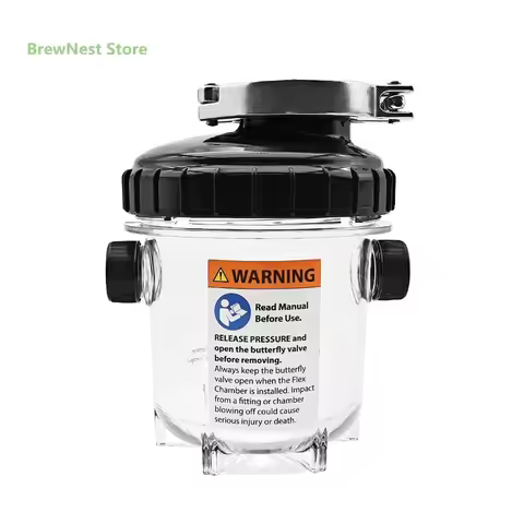 Home Brewing Accessories Stainless Steel Fermentation Barrel Yeast Collection Bottle Fermentation Eq