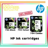 HP 704 BLACK / COLOR / COMBO PACK Ink Cartridge