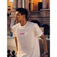  Oversize T-Shirt Cotton Fabric1 Pattern "GTAL." Premium Grade Fabric Round Neck Comfortable To Wear