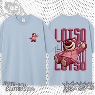 24H SHIP N9THNOVA T-shirt trendy casual pink coat cartoon bear print hat bear pattern LOTISO