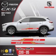 👍👍 MAZDA CX-9 CAR BODY STICKER SET CX9 - 05