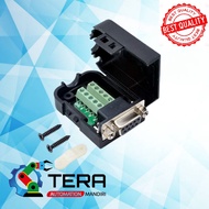 DB9 Female to 9 Pin 9pin Breakout Board Terminal Connector Screw.