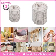 [Lovoski] Natural Cotton Rope Strong for Pet Toys Rope Basket Tug of War
