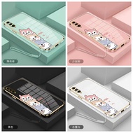 Casing OPPO A1K Reno 4 4G A3S F11 Pro F11 Reno 2 Z A83 F7 F5 Reno 2F A73 2020 Straight Edge 90° Elec