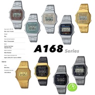 [CASIO UNISEX] CASIO STANDARD DIGITAL A168W SERIES A168 / A168WGG-1A / A168WGG-1B / A168WEGB-1B / A1