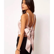 Forwarding In Good Condition ‍ ️ ASOS UK10 Satin Camisole A Famous British Brand. The Shirt Is Very 