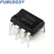 10PCS New JRC4558 DIP 4558 4558D JRC4558D DIP-8 Chipset