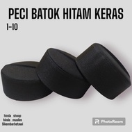 Black Coconut Shell Cap Black Hajj Cap, Santri Cap