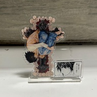 L Lawliet Yagami Ánh Sáng Anime Acrylic Đứng Death Note Màn Hình Máy Tính Để Bàn Phụ Kiện Bộ Sưu Tập