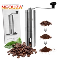 NEOUZA Máy Xay Cà Phê Máy Xay Hạt Espresso Hình Nón Cầm Tay Bằng Tay Thép Không Gỉ