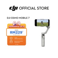 DJI Osmo Mobile 7 - Smartphone Gimbal | Native Tracking | 3-Axis Stabilization | Built-In Extension 