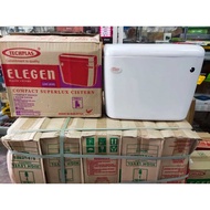 TECHPLAS Elegen Flush High Level /Low Level Plastic Flush Cistern Toilet Cistern Tandas Kotak Jamban